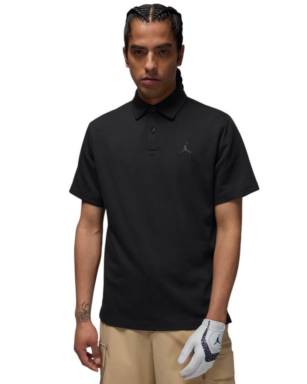 Jordan Men's Sport Dri-FIT Golf Polo - Black - BLACK